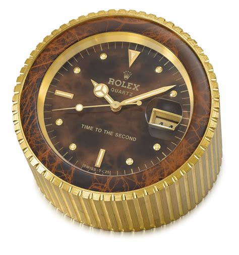 rolex desktop clock.